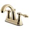 Kingston Brass KS7612TAL 4" Centerset Bathroom Faucet, Polished Brass KS7612TAL - alternate 1